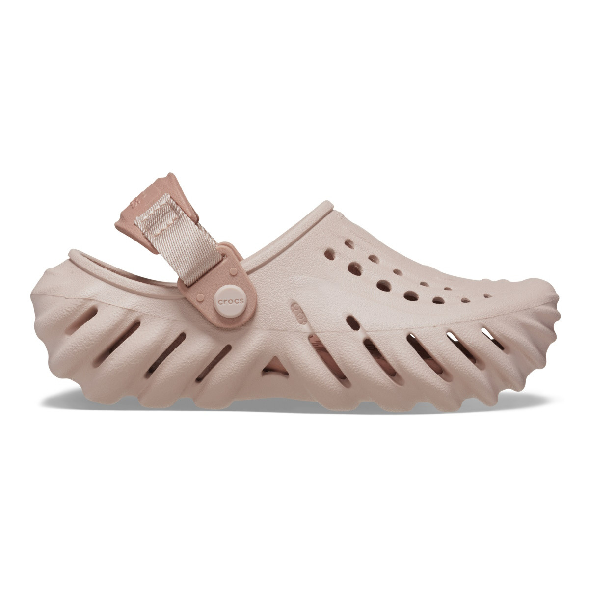 Saboti Crocs Classic Echo Clog Kids Roz - Pink Clay - imagine 8